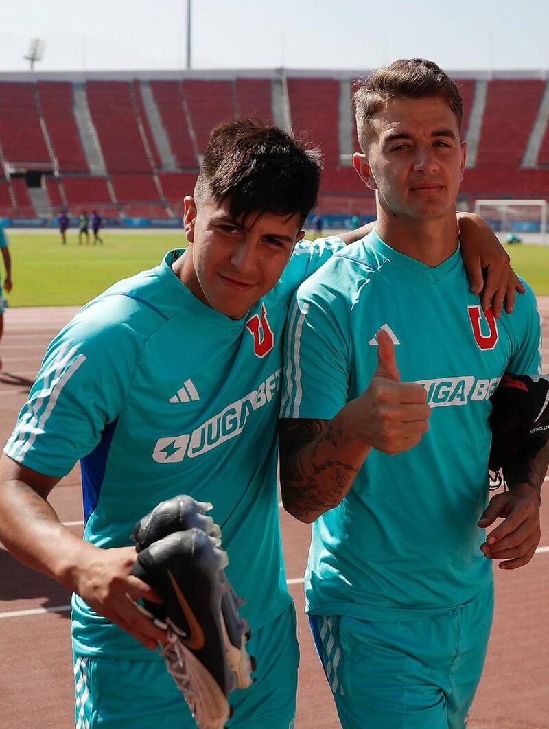 Marcelo Morales y Franco Calderón.