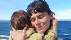 "De rehén en la siesta": Montserrat Ballarín mostró cómo duerme junto a Silvestre, su hijo con Francisco Puelles