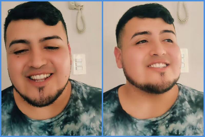 Rubén Gutiérrez reapareció en un live de TikTok.