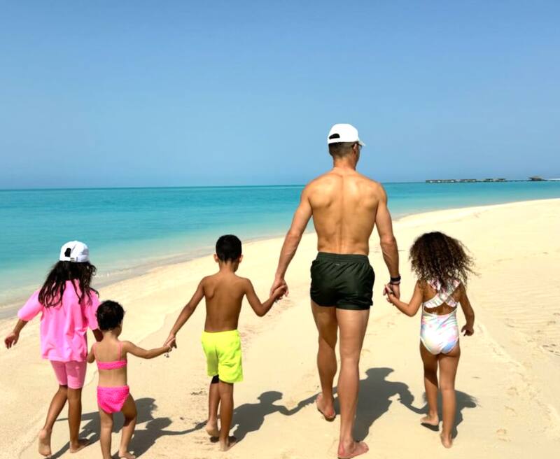 Georgina y Cristiano de Vacaciones en Arabia Saudita