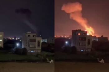 VIDEO | Israel bombardea instalación militar de Hamás en Gaza