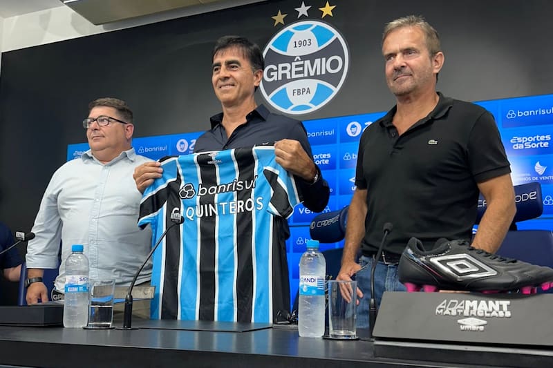 llegó a Gremio de Porto Alegre.