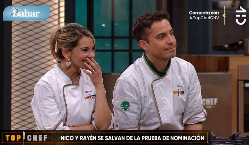 Rayén Araya y Nicolás Brown presentaron el mejor plato. Créditos: Instagram