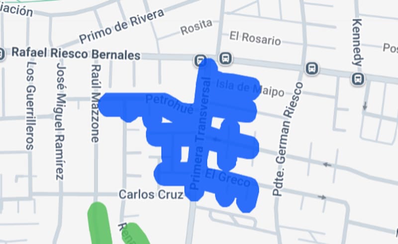 Estas calles se verán afectadas el jueves 19 de febrero. Foto: Enel.