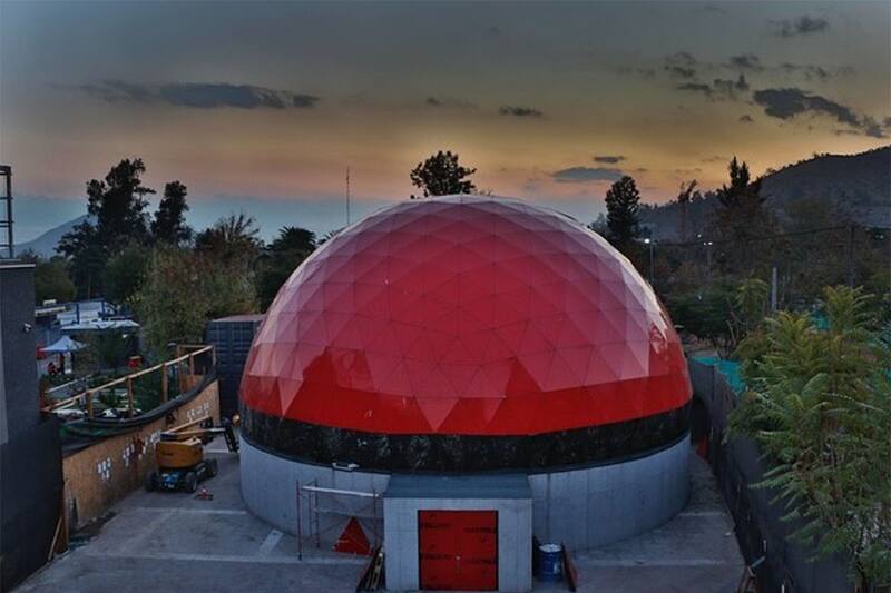 está ubicado en Huechuraba. Créditos: @planetariohuechuraba.