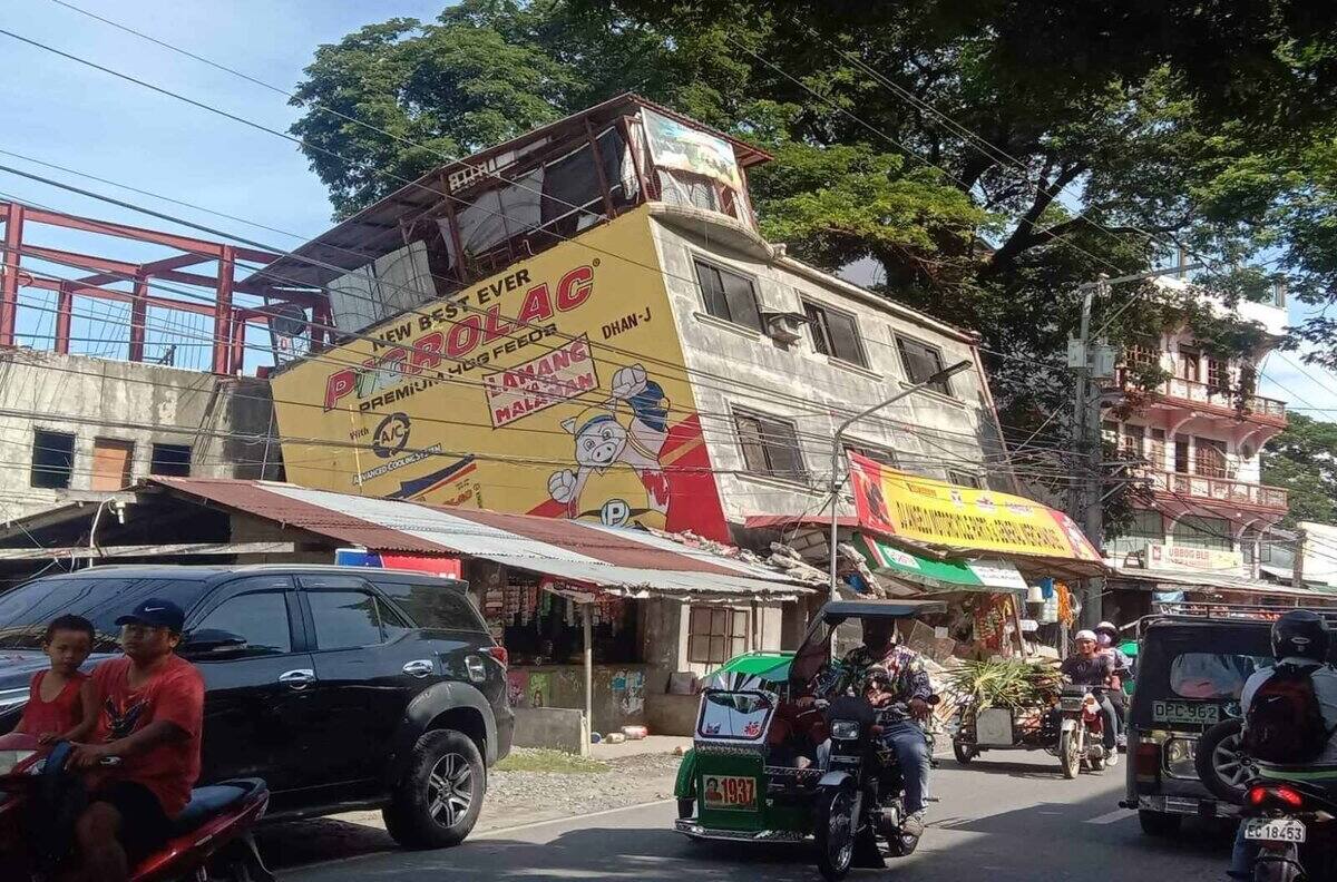 VIDEO | Terremoto de magnitud 7,1 en Filipinas deja al menos 4 muertos y daños en estructuras