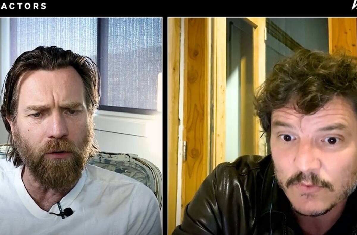 Pedro Pascal casi revela novedades de "The Mandalorian" en promoción de "Variety’s Actors on Actors” con Ewan McGregor