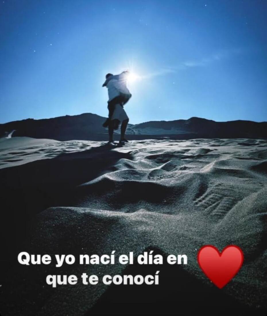 Antonella Ríos dedicó especial mensaje a Fabián Cerda. Créditos: Instagram