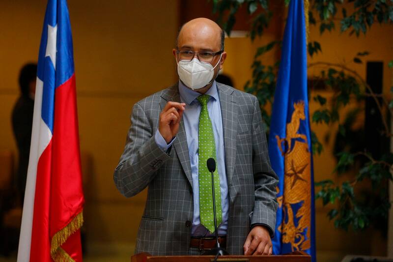 Valparaiso, 4 de noviembre 2020
El diputado Marcos Ilabaca ofrece un punto de prensa en la Camara de Diputados.
Raul Zamora/Aton Chile