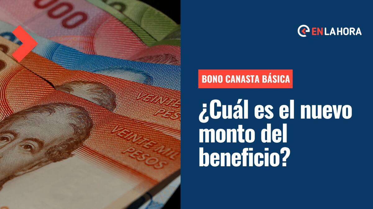 Bono Canasta Básica anuncia nuevo monto: Conoce cuál es el nuevo valor del beneficio y si te corresponde este aporte del Estado