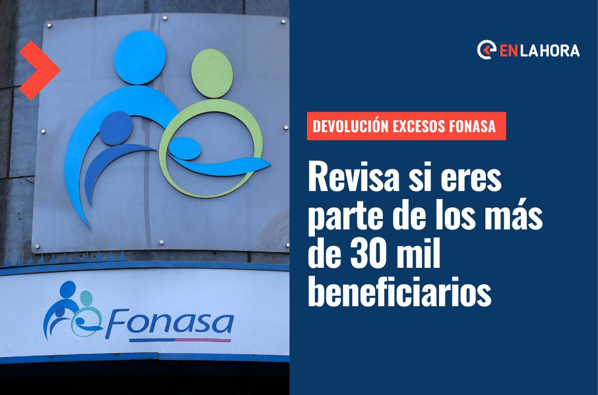 Devolución Excesos Fonasa: Conoce con tu RUT si recibirás parte de los más de $2 mil millones acumulados