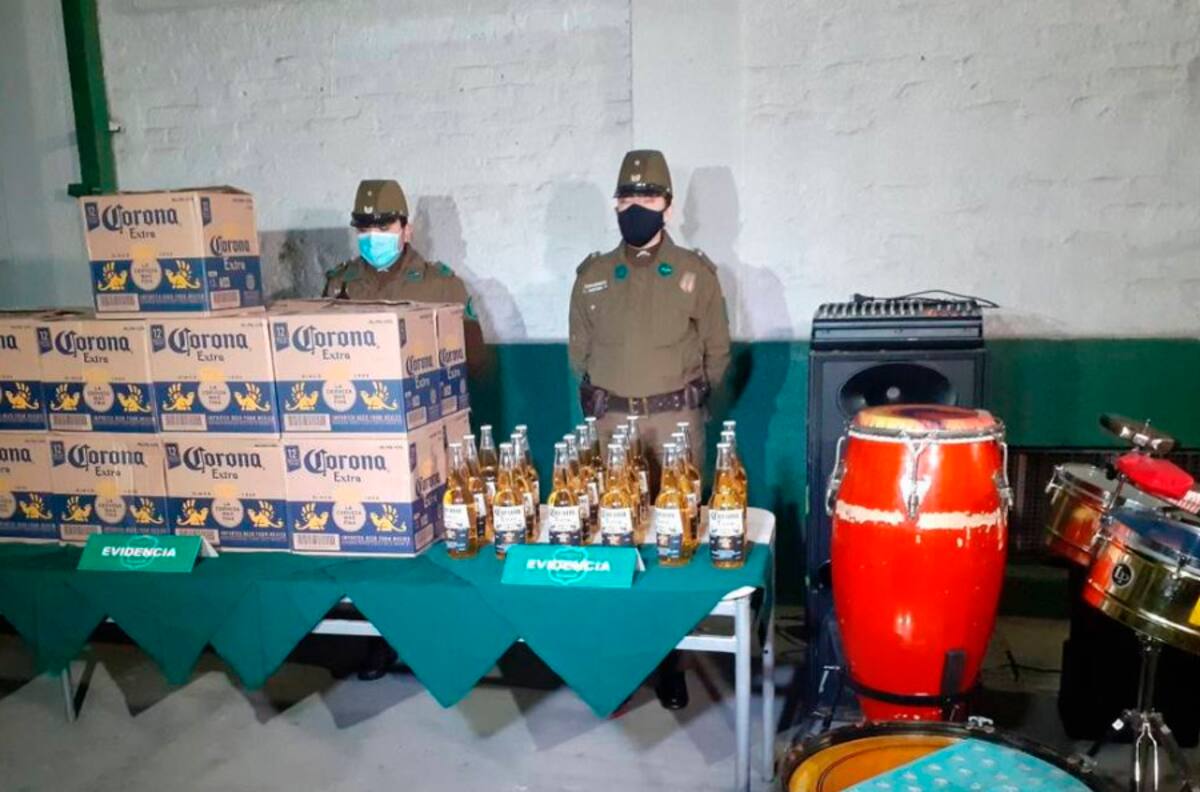 31 personas detenidas en fiesta clandestina en Recoleta