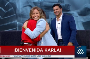 Karla Constant regresó a "Mucho Gusto": Diana Bolocco y Sole Onetto la recibieron con cariño