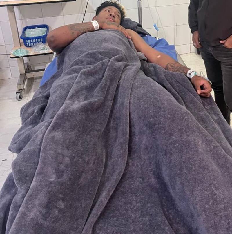 La fotografía de Mina se difundió a través de redes sociales.