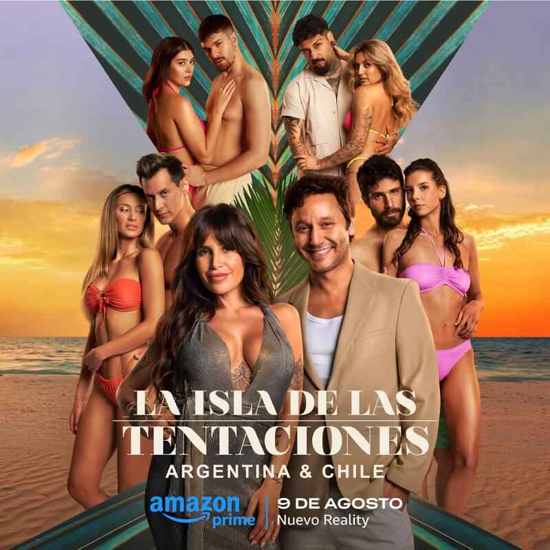 “La Isla de las Tentaciones Argentina y Chile” llega a Prime Video