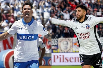 Fernando Zampedri vs Juan Martín Lucero: "Hace rato no se veían dos jugadores tan determinantes en Colo Colo y la UC"