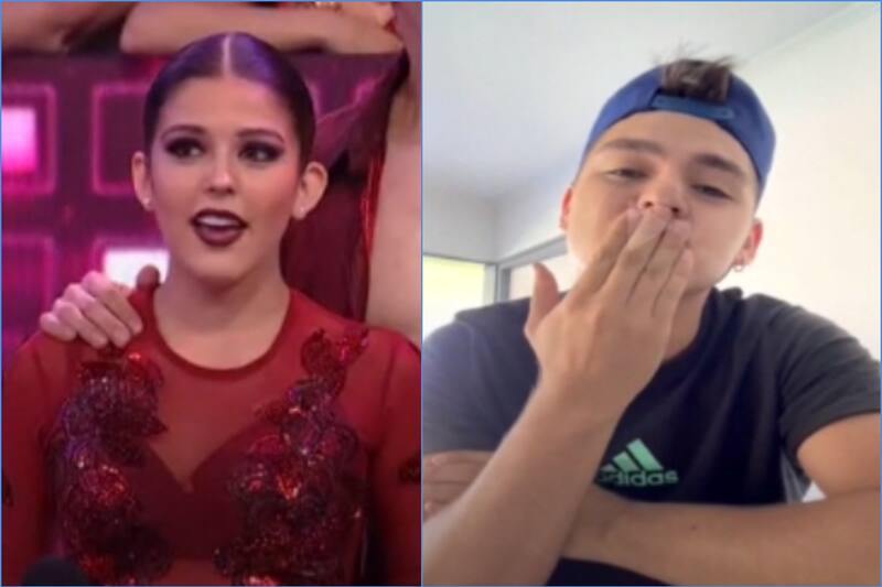 Tati Fernández recibió sorpresa de Oliver Borner en "Aquí se Baila".