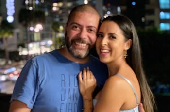 "Coqueteábamos, pero no pasaba nada": Alejandro Arriagada cuenta cómo conoció a su esposa