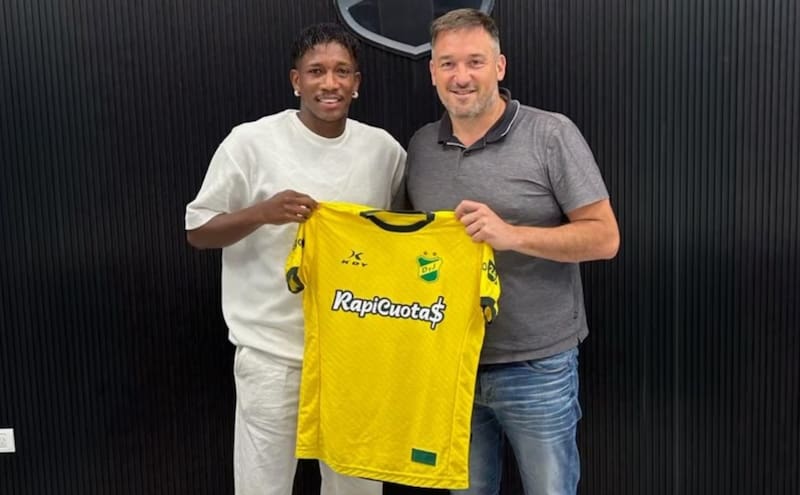 El delantero solo ha jugado cinco partidos desde que llegó a Defensa y Justicia.