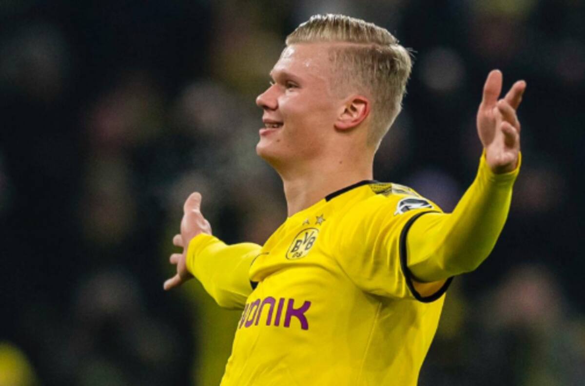 Haaland lo hizo otra vez y le dio triunfo de último minuto al Dortmund