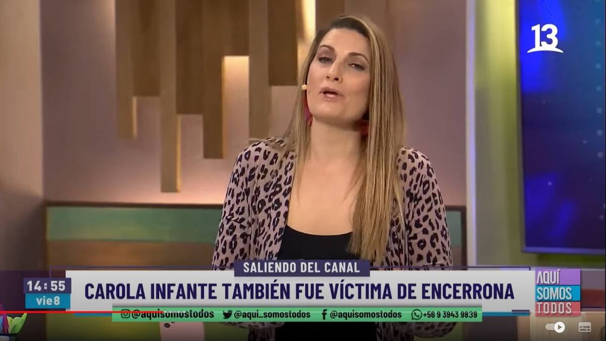 "Todavía me da miedo salir": Carolina Infante recordó cuando fue víctima de una encerrona cerca de su casa