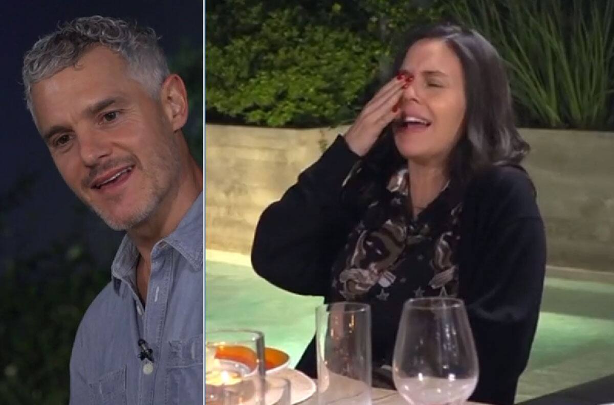 "Te excediste": La broma de Carola Varleta que casi infartó a Ricardo Fernández en "La Divina Comida"