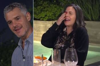 "Te excediste": La broma de Carola Varleta que casi infartó a Ricardo Fernández en "La Divina Comida"