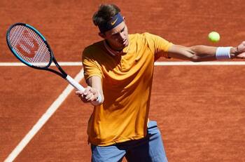 Nicolás Jarry no pudo con Malek Jaziri y quedó eliminado del ATP de Estoril