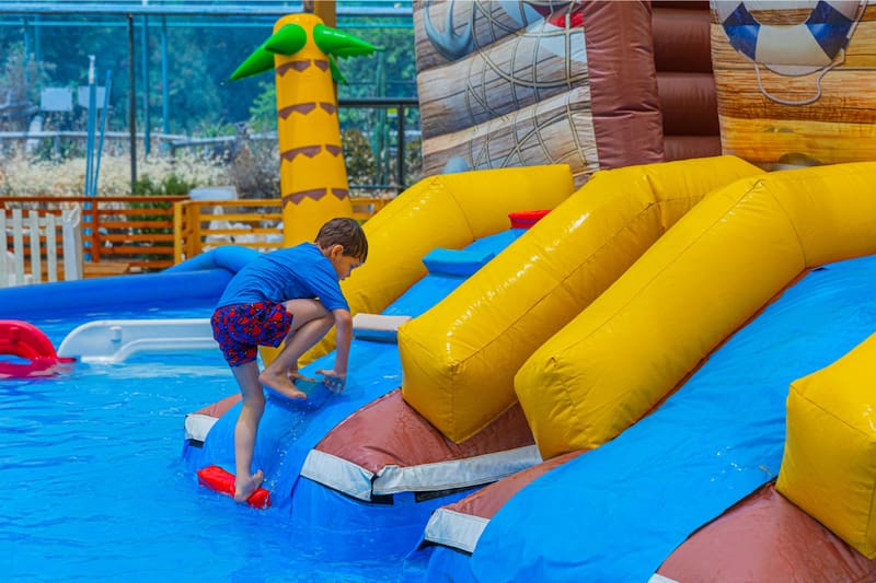 Este verano puedes visitar el Parque Acuático de Lo Barnechea.