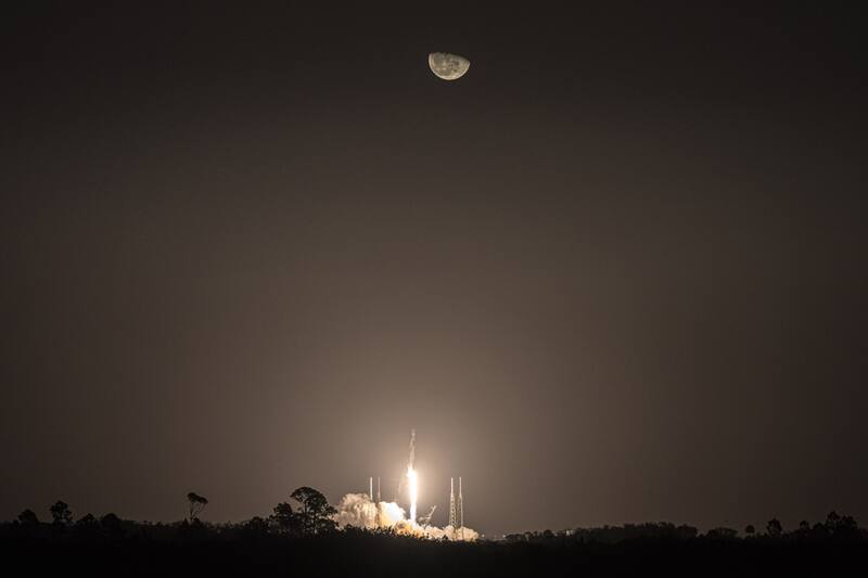 Despega de Florida un cohete de SpaceX. Créditos: SpaceX