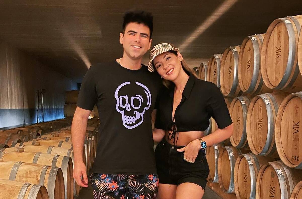 "Los últimos días": Kel Calderón y su pololo, Toto Torrealba, disfrutan las últimas horas de sus vacaciones