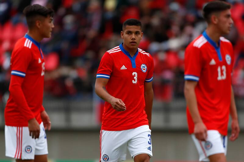 Bastián Roco en la Selección Sub-20.