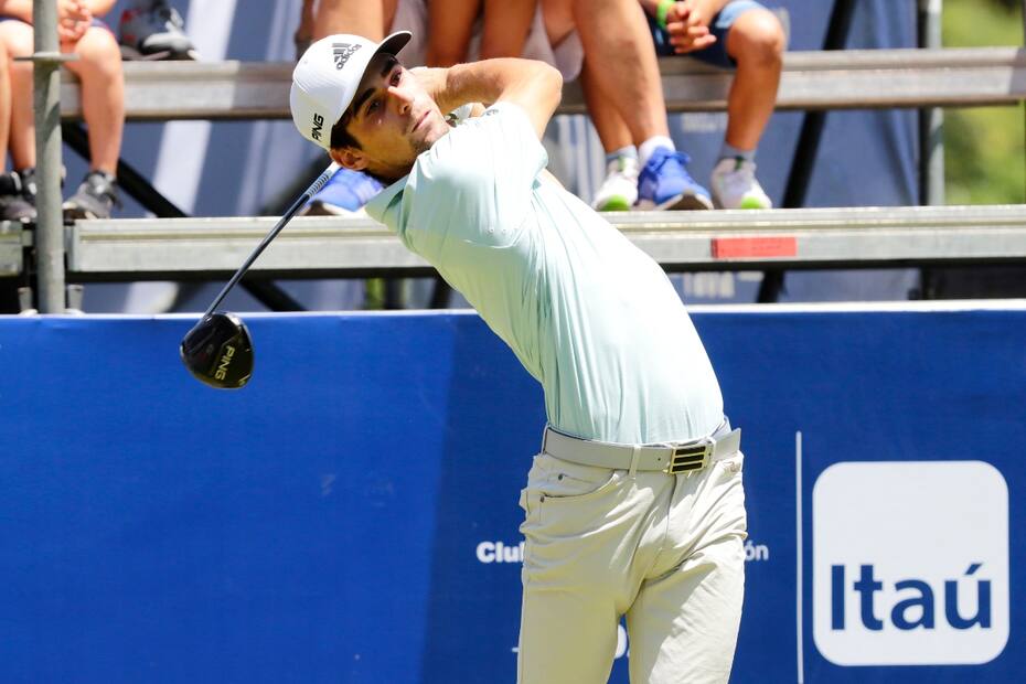 Joaquín Niemann volvió a las primeras planas del golf.