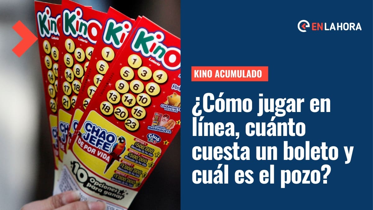 Kino acumulado: ¿Cómo jugar en línea, cuánto cuesta un boleto y cuál es el pozo estimado a repartir?