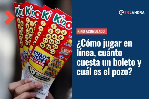 Kino acumulado: ¿Cómo jugar en línea, cuánto cuesta un boleto y cuál es el pozo estimado a repartir?
