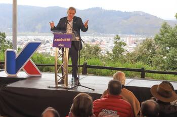 José Antonio Kast advirtió que pasará a segunda vuelta y que Boric es el adversario