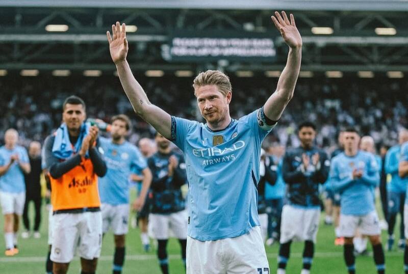 enfrentará al Manchester City. Foto: Instagram Kevin De Bruyne.