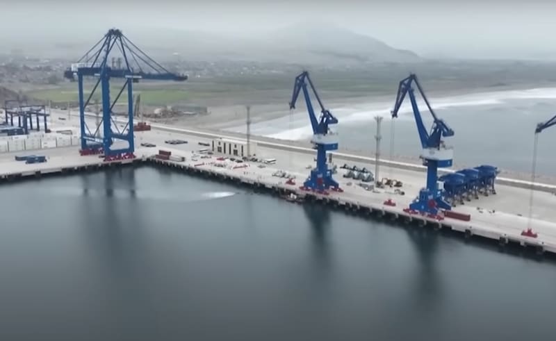 sería fortalecido por otro terminal marítimo en el norte de Perú.