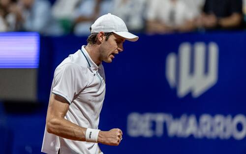 Nicolás Jarry subirá un puesto en el Ranking ATP. Foto: @ArgentinaOpen