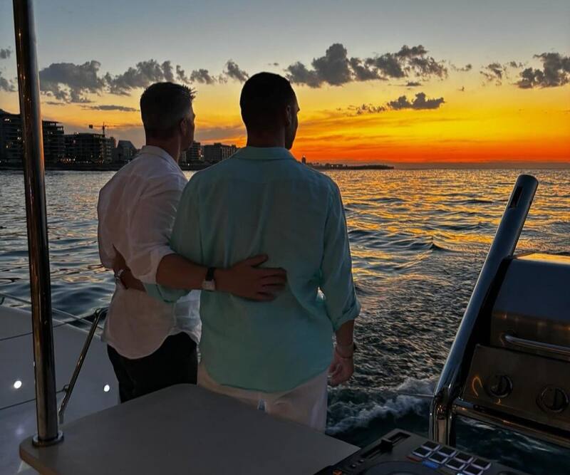 El ex piloto posteo una publicación con su nueva pareja. Créditos: @ralfschumacher_rsc.