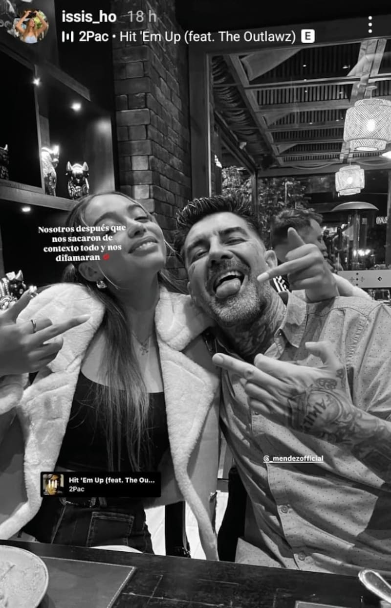 Historia de Issis Méndez. Créditos: Instagram