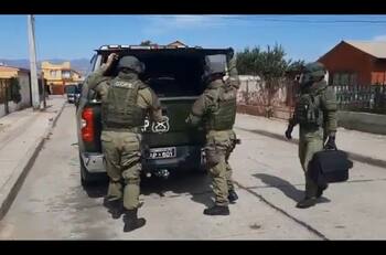 Dos bombas fueron instaladas en medialuna de Nos y luego desactivadas por el GOPE