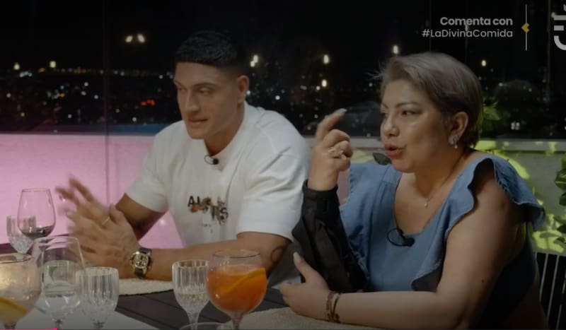 Vanessa Daroch sintió presencia en "La Divina Comida".