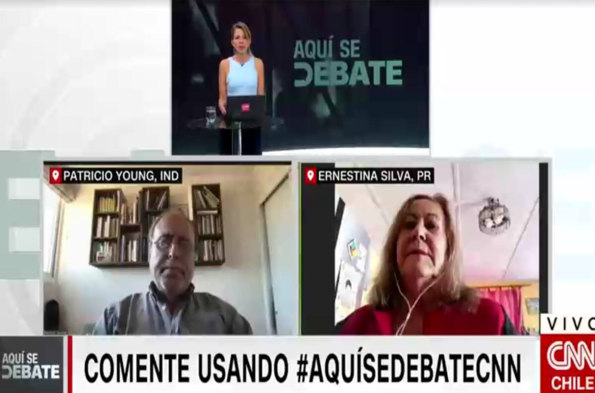 Se chacreó el debate: Hombre sin polera protagonizó incómodo chascarro en vivo en CNN