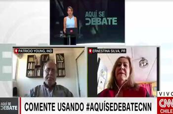 Se chacreó el debate: Hombre sin polera protagonizó incómodo chascarro en vivo en CNN