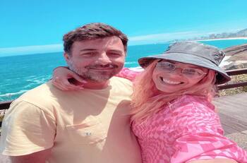 Dayana Amigo y la romántica postal con su pareja para celebrar los 12 años de su relación