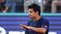 Cristian Garín luchó hasta el final, pero quedó eliminado del Chile Open ante Sebastián Báez