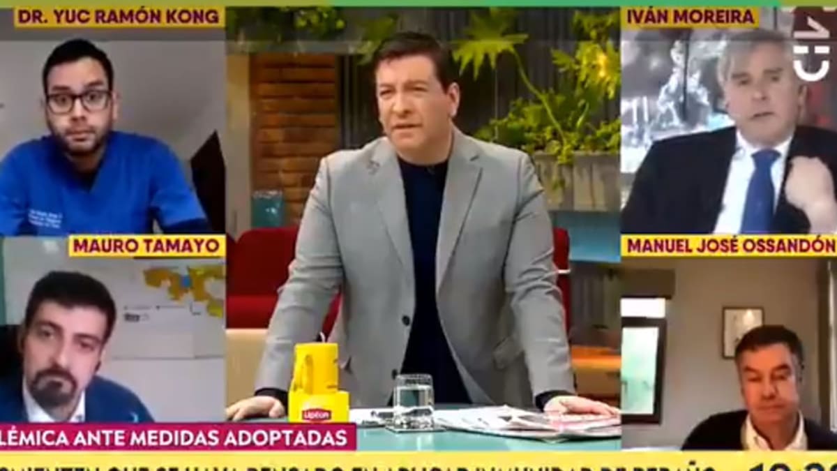 Julio César Rodríguez no tuvo piedad con Iván Moreira en "Contigo en la Mañana"