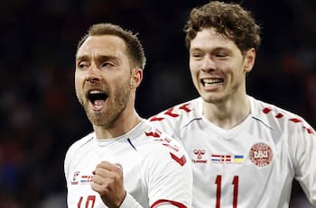 VIDEO| 290 días después de su desmayo: Christian Eriksen volvió al Parken Stadion y convirtió golazo en la victoria de Dinamarca