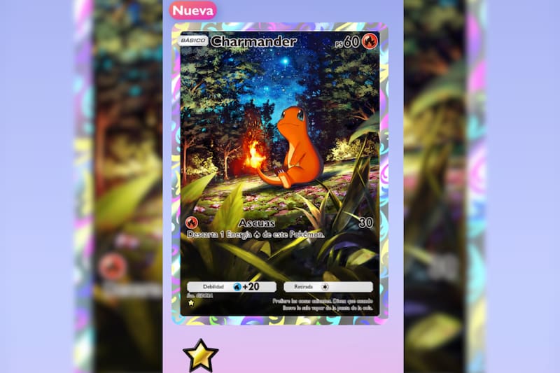 Juntar cartas es una de las mejores partes del nuevo juego de Pokémon para teléfonos.